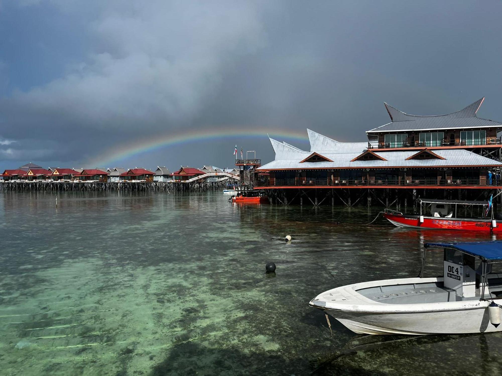 Апартаменты Mabul Backpackers Mabul Island Экстерьер фото